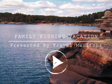 Family fishing video
