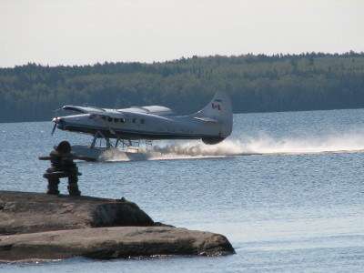 Floatplane Landing